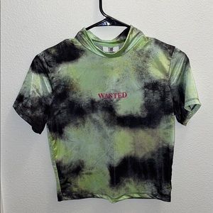 The Ragged Priest Crop Top and Bike Short Set